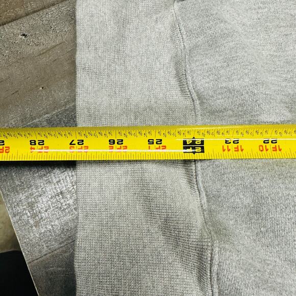 Champion Reverse Weave Hoodie Mens 2XL Gray Pullover Vintage Blank 90s Heavy - Picture 2 of 13